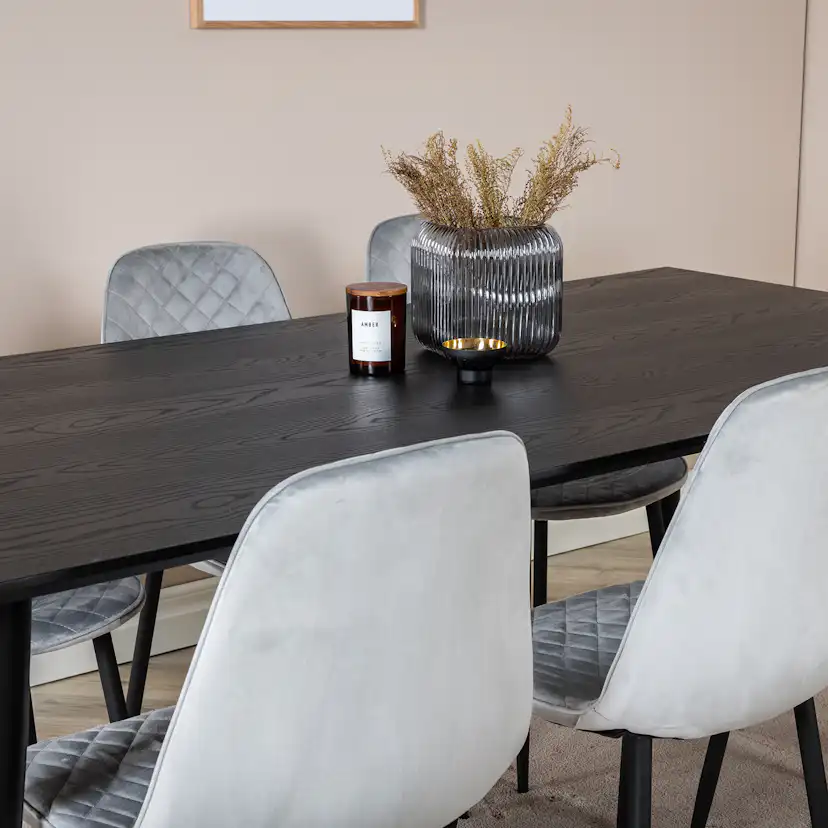 Spisegruppe Venture Home Dipp med 6 Polar Stitches Stoler