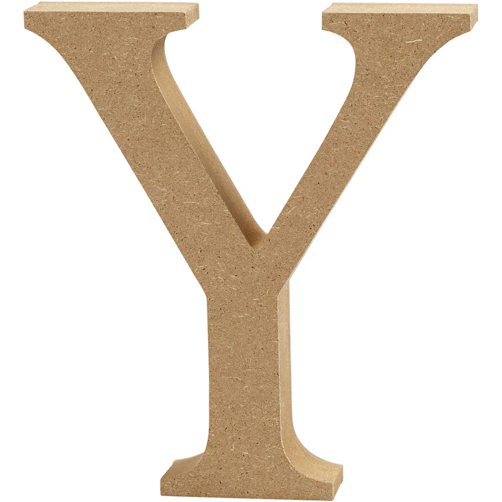 Bokstav Creativ Company 13 cm Tykkelse 2 cm 1 stk