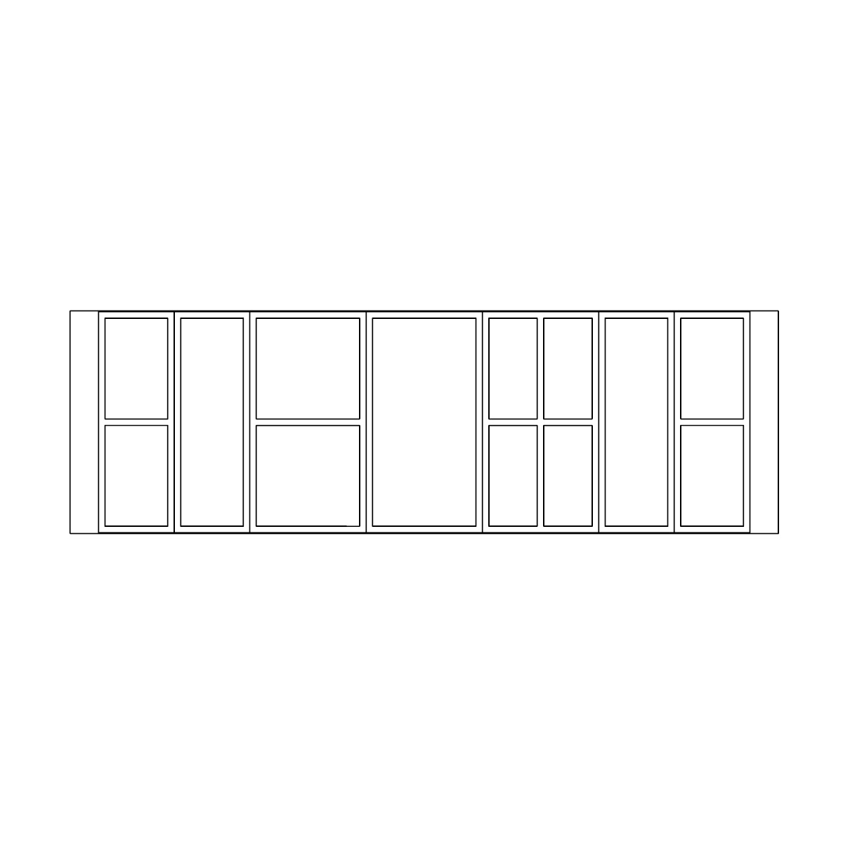 Skuffeinndeler Korsbakken Plexiglass Sett for Benkeskap