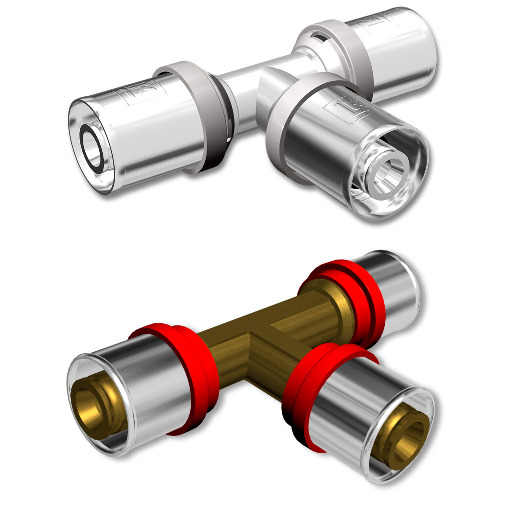 Trykkobling LK Systems T-kobling