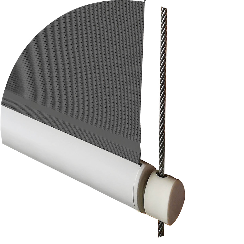 Vertikalmarkise Metalcraft Motorstyrt 3x2,5 m