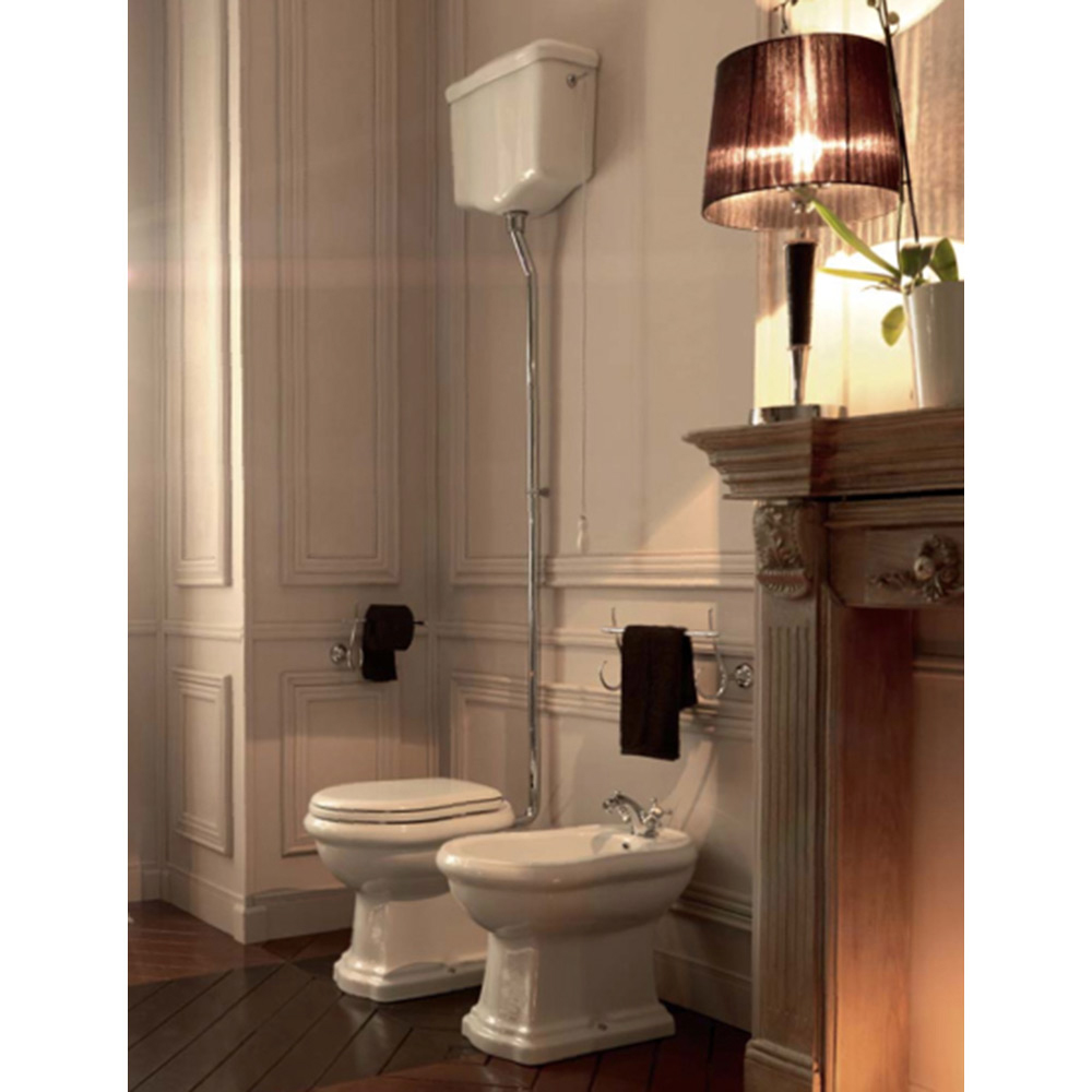 Toalett Lavabo Retro HIGH P-lås