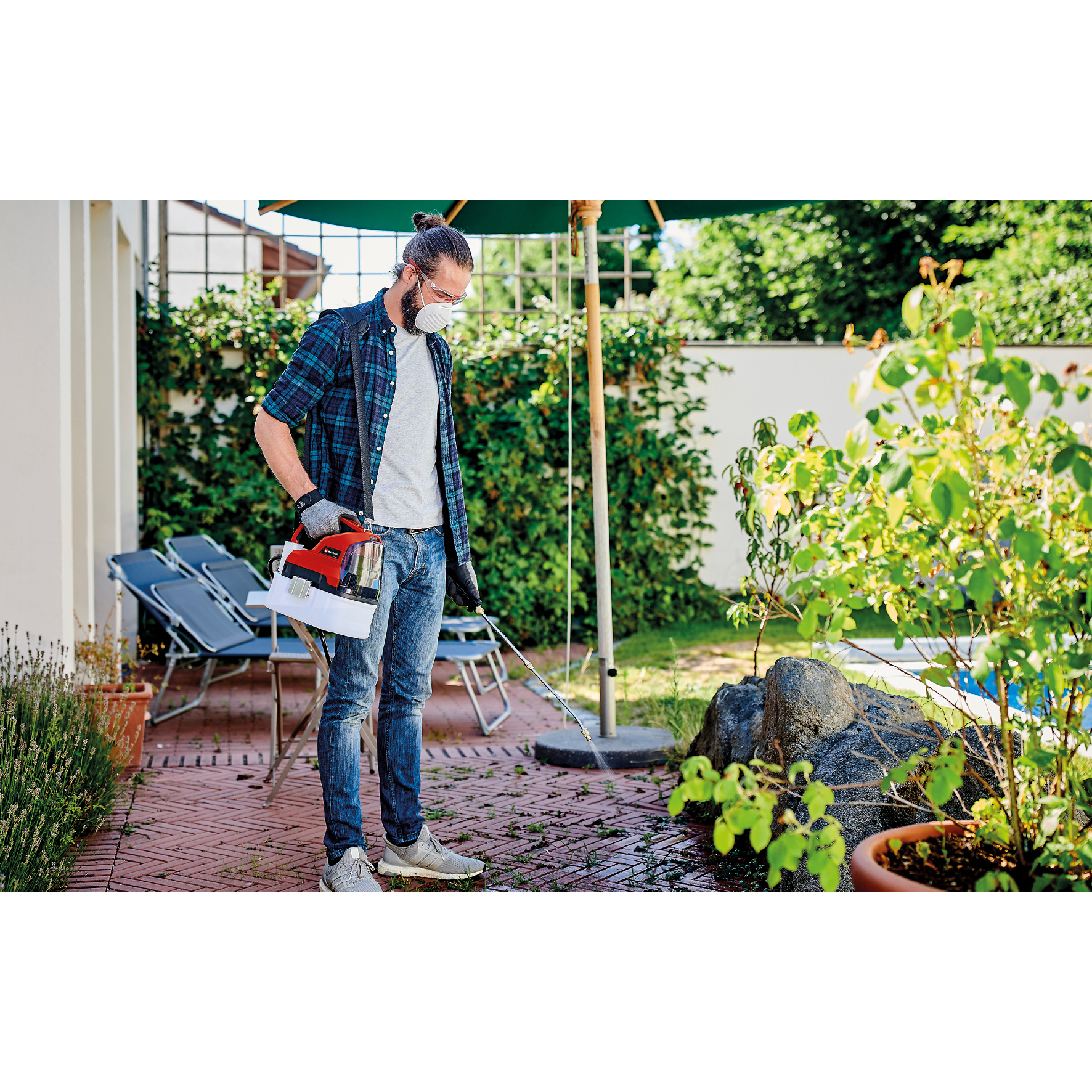 Trykksprøyte Einhell GE-WS 18/35 Li-Solo uten Batteri