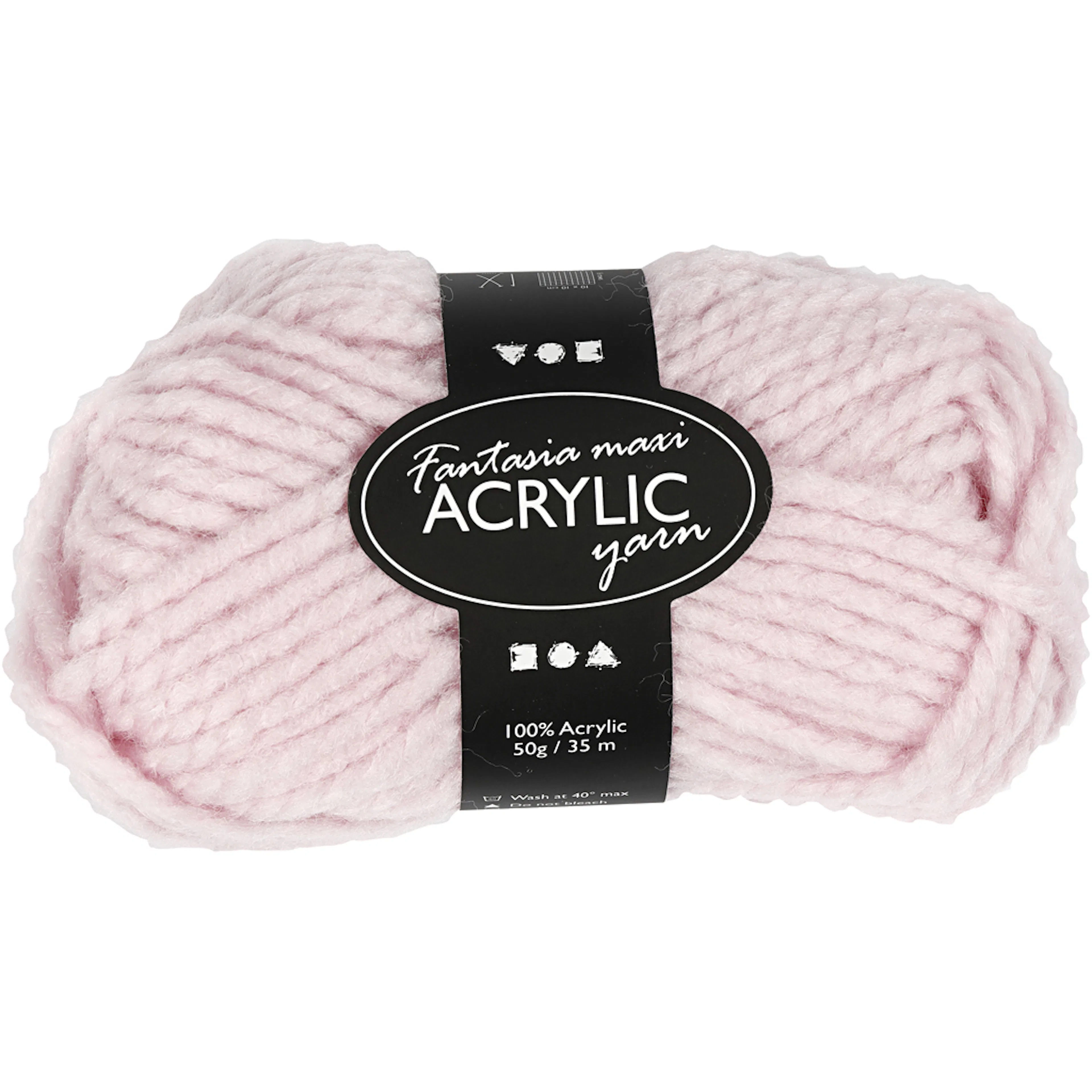 Akrylgarn Creativ Company Fantasia 35 m Stl Maxi 50 g/1 nst