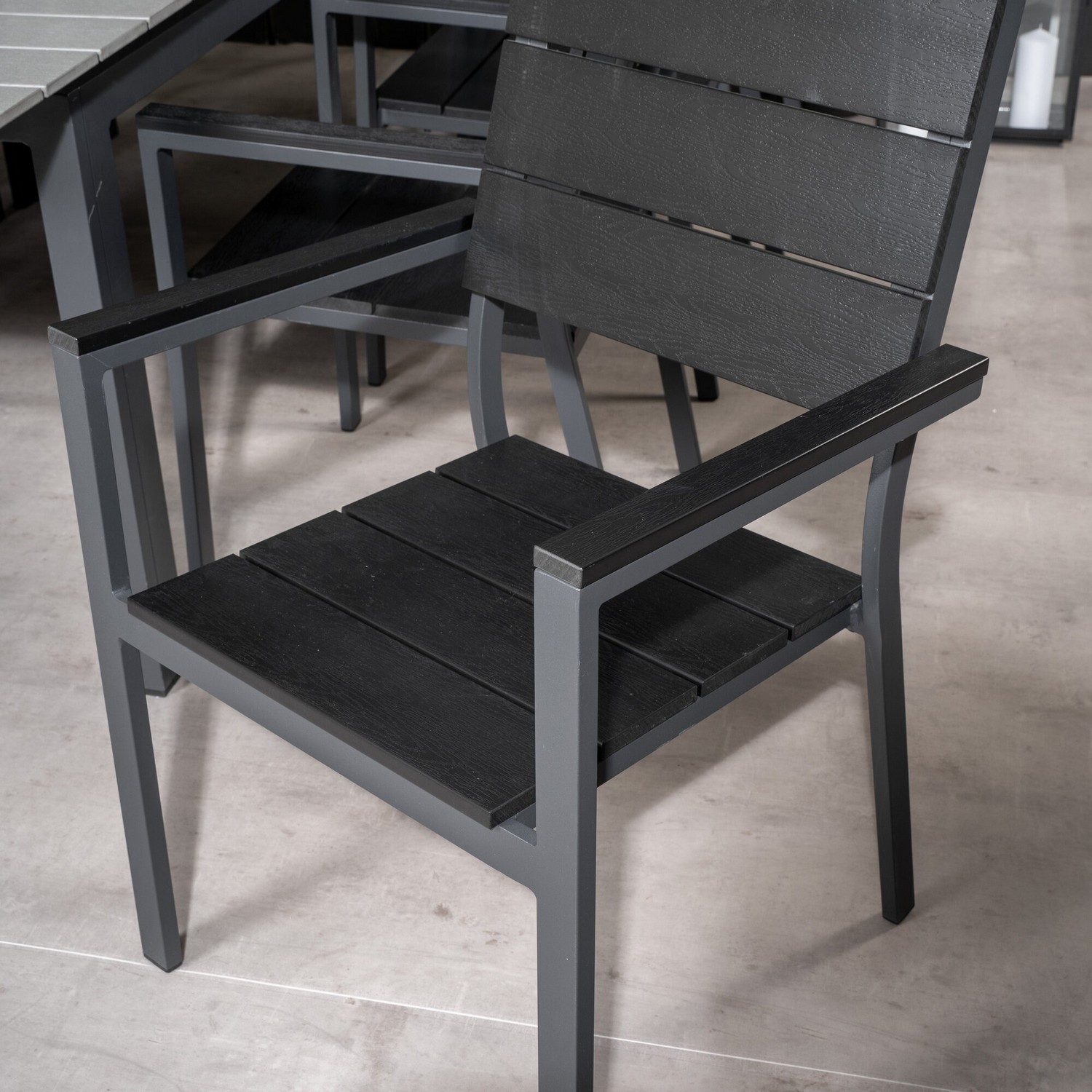 Spisegruppe Venture Home Lova 160/240 med 8 Lova Stoler