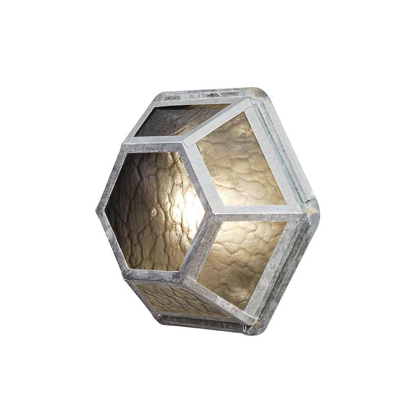 Veggplafond Gnosjö Konstsmide Castor E27