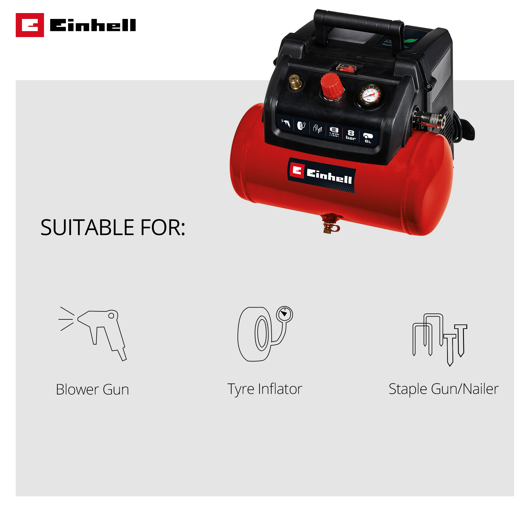 Kompressor Einhell TC-AC 190/6/8 OF