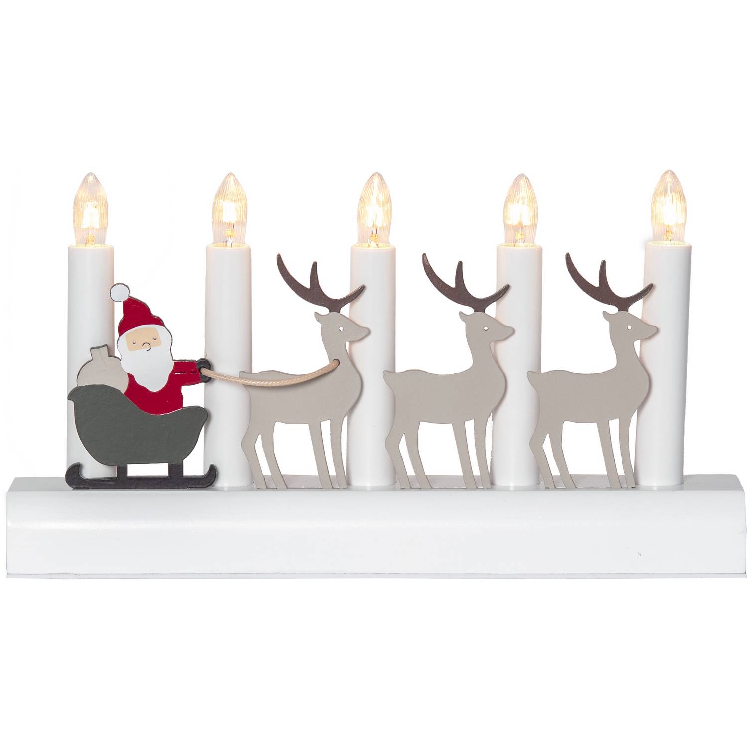 Adventstake Star Trading Julia Nisse Julepresanger 5 Lys
