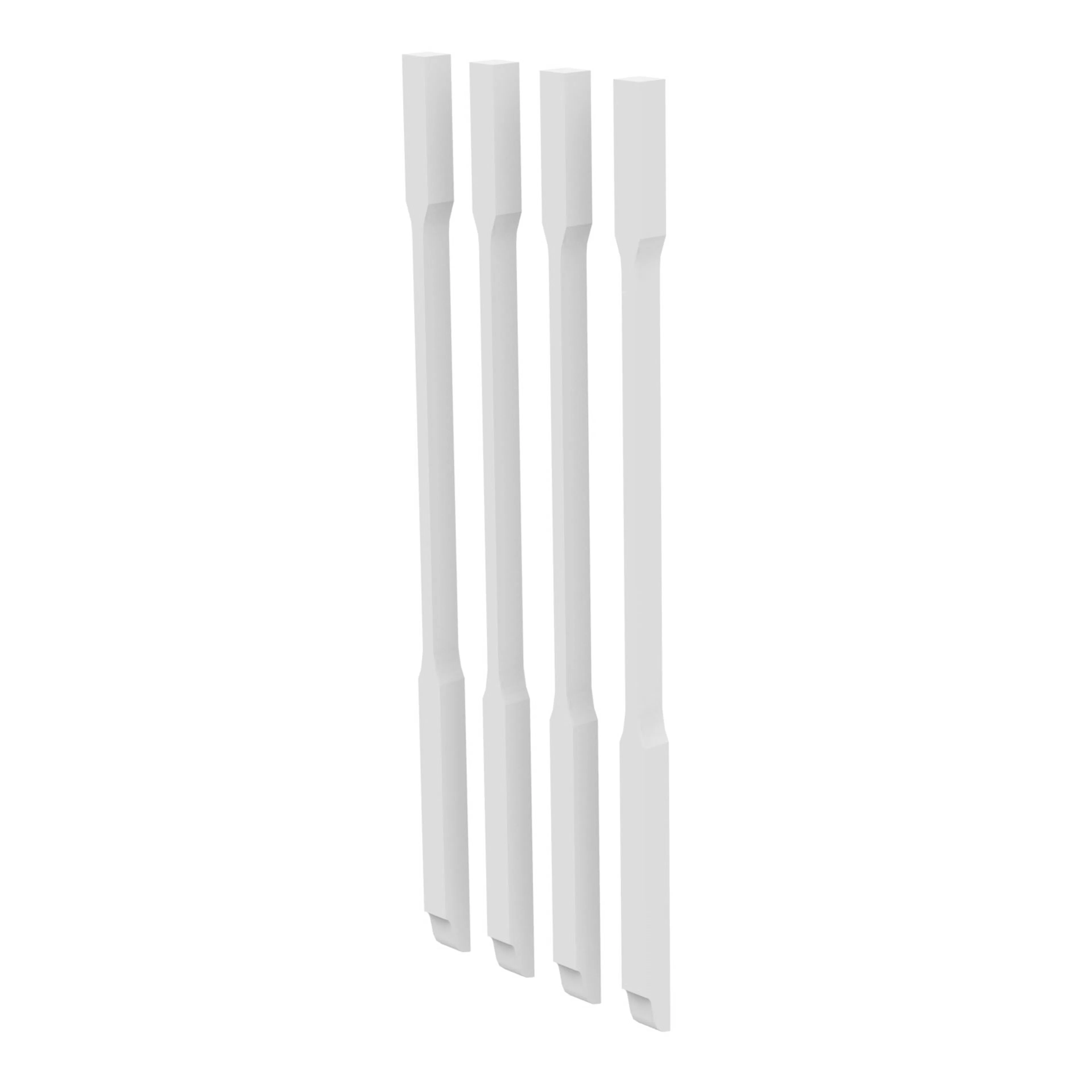 Rekkverksøyle Lundbergs Stockholm for Utenpåliggende 4-pk