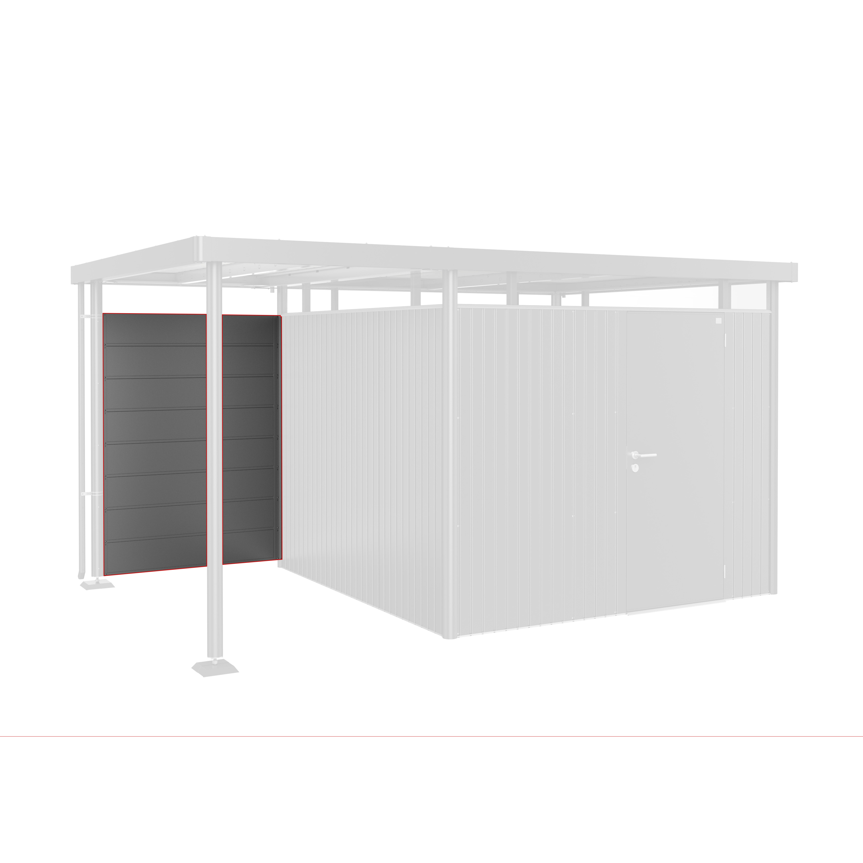 Bakvegg til Sidetak Biohort str S H2-H5