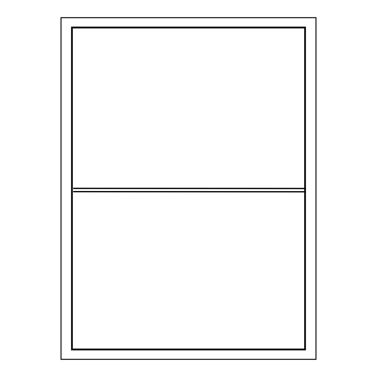 Mellomglassprosse Fjordvindu 24mm Aluminium Justerbar