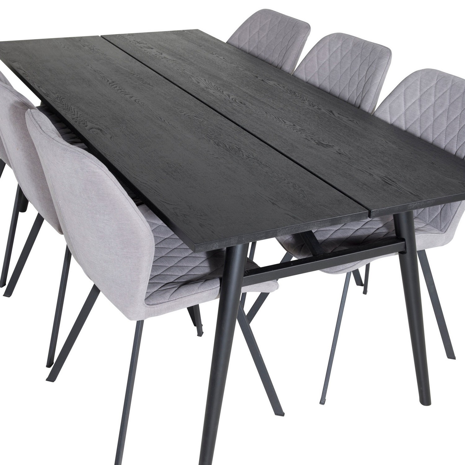 Spisegruppe Venture Home Salt med 6 Geneva Stoler
