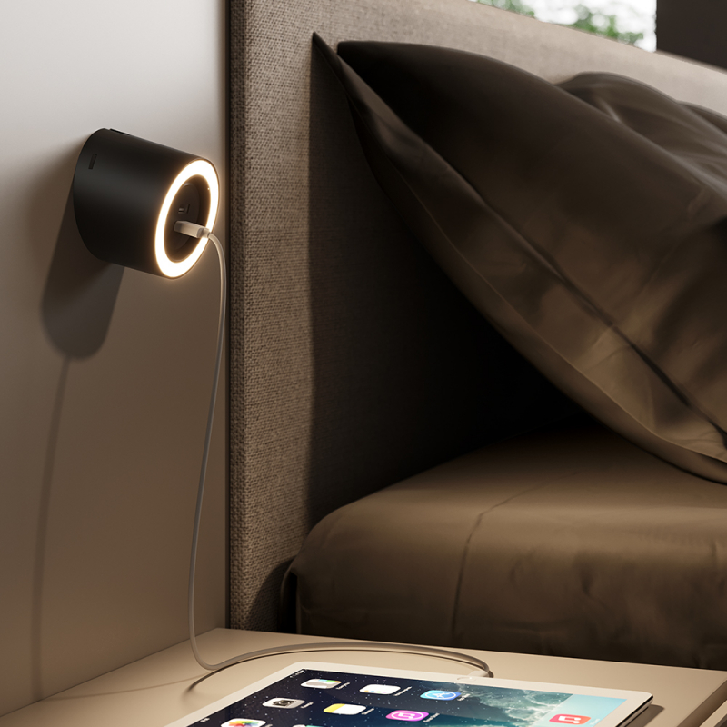 LED-spot Beslag Design Unika 2xUSB