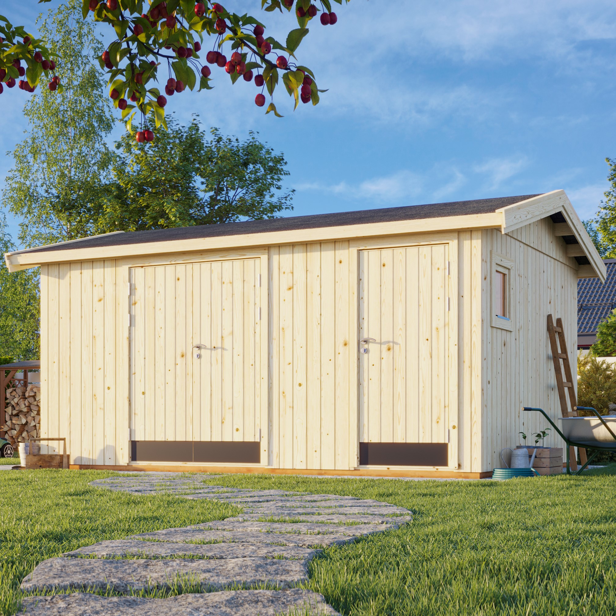 Redskapsbod Palmako Olaf 13,5 m2