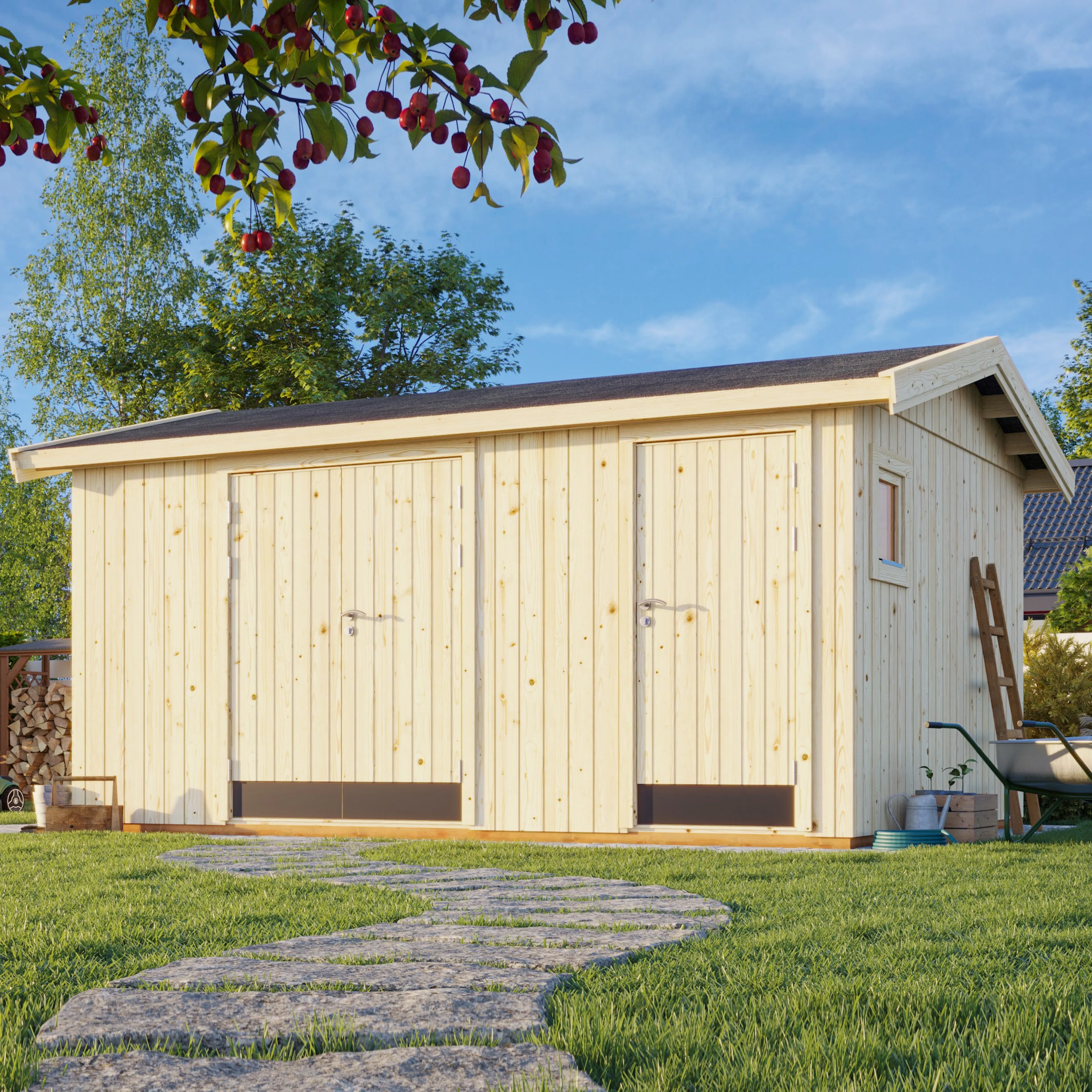Redskapsbod Palmako Olaf 13,5 m2