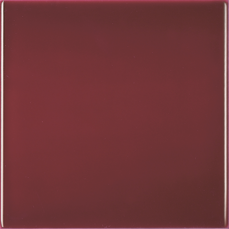 Flis Arredo Color Burdeos Liso Blank Rød 10x10 cm