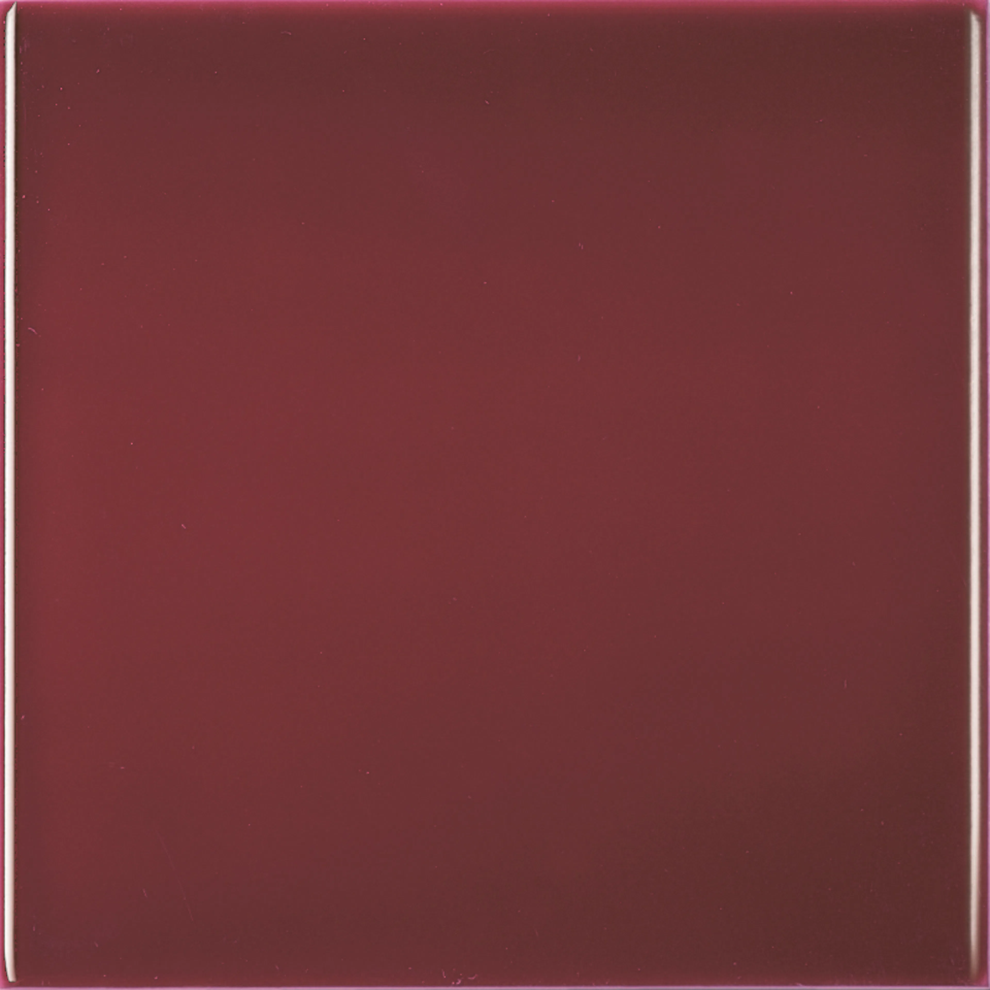 Flis Arredo Color Burdeos Liso Blank Rød 10x10 cm