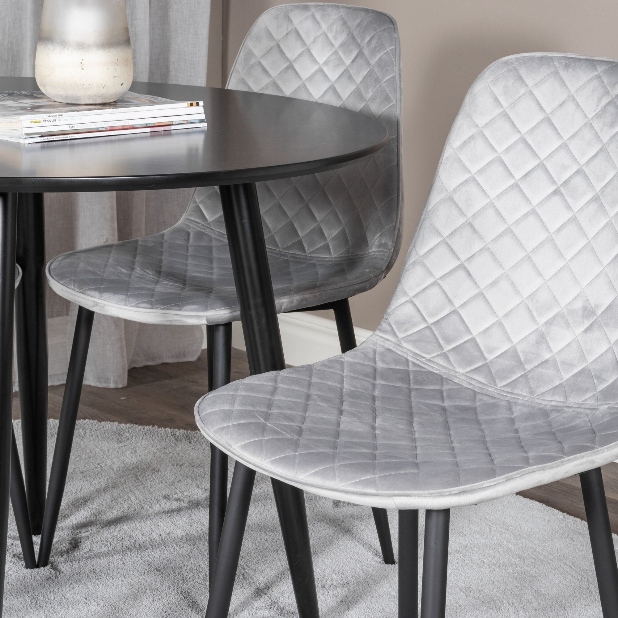 Spisegruppe Venture Home Plaza med 4stk Polar Stoler