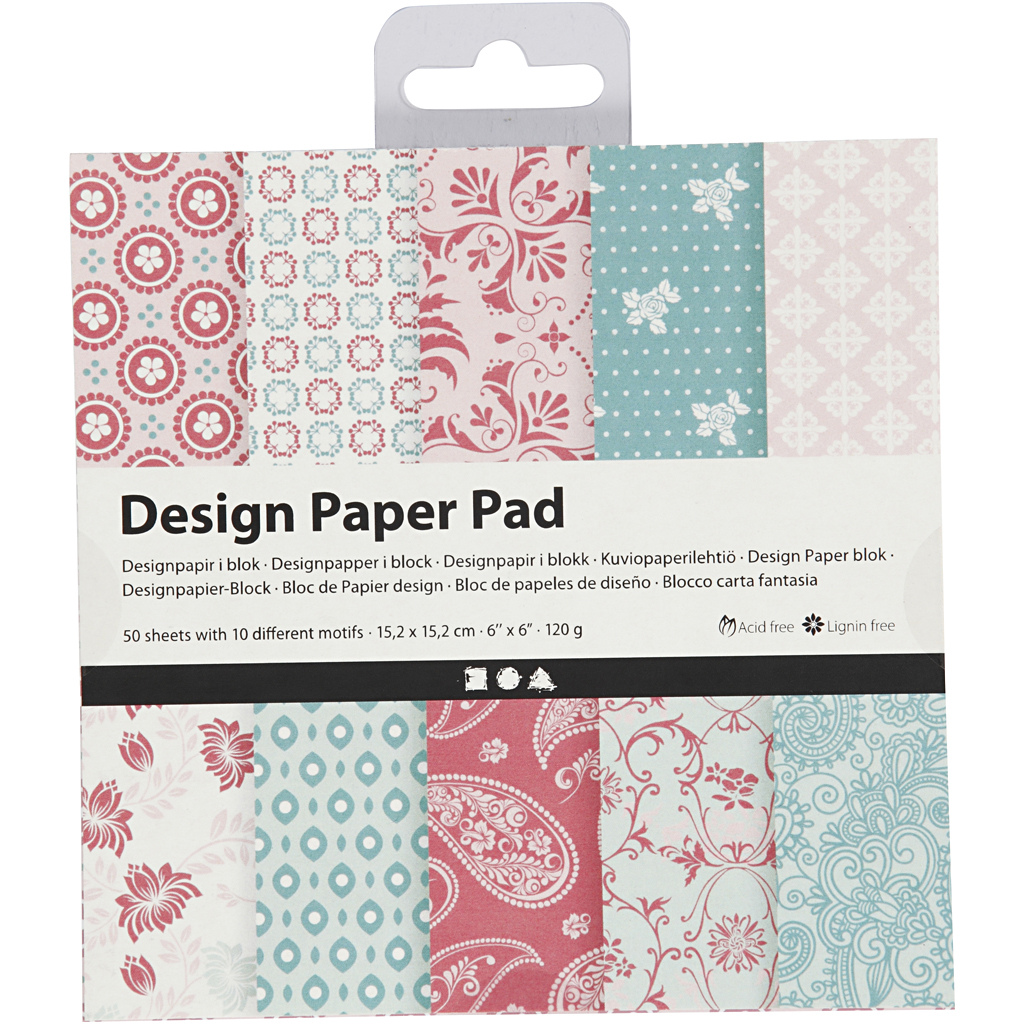 Designpapir Creativ Company 50 Ark/1 Pk