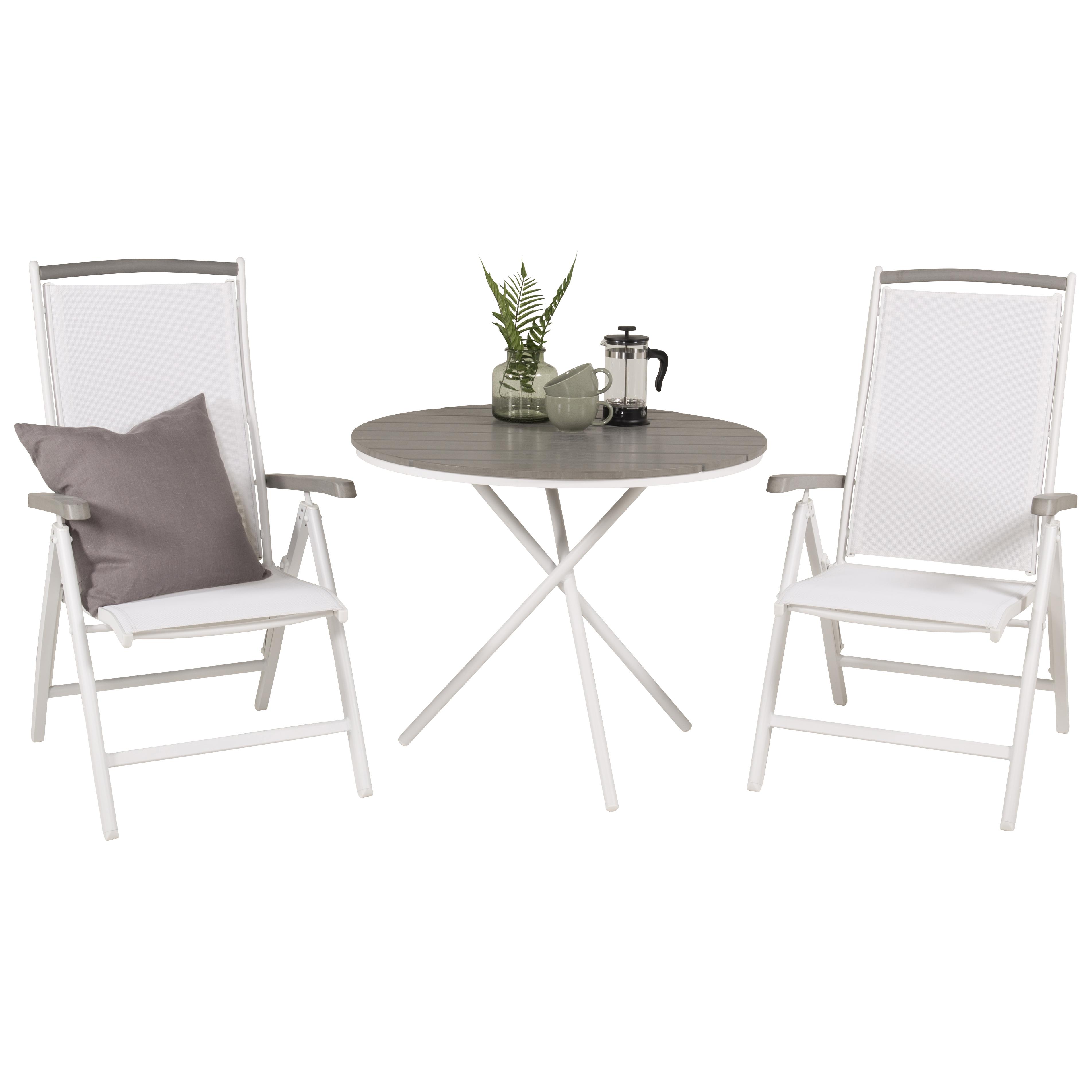 Cafégruppe Venture Home Parma med 2 Albany Stoler