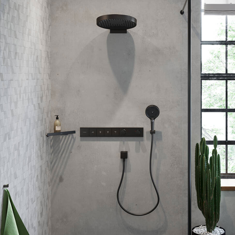 Huvuddusch Hansgrohe Rainfinity 360 1jet Mattsvart MattSort