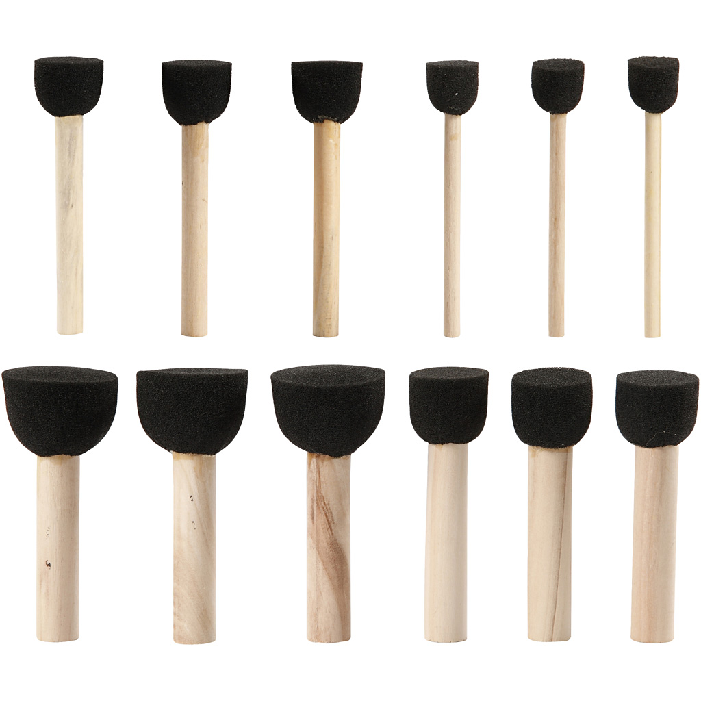 Skumpensler Creativ Company 12 Stk/1 Pk