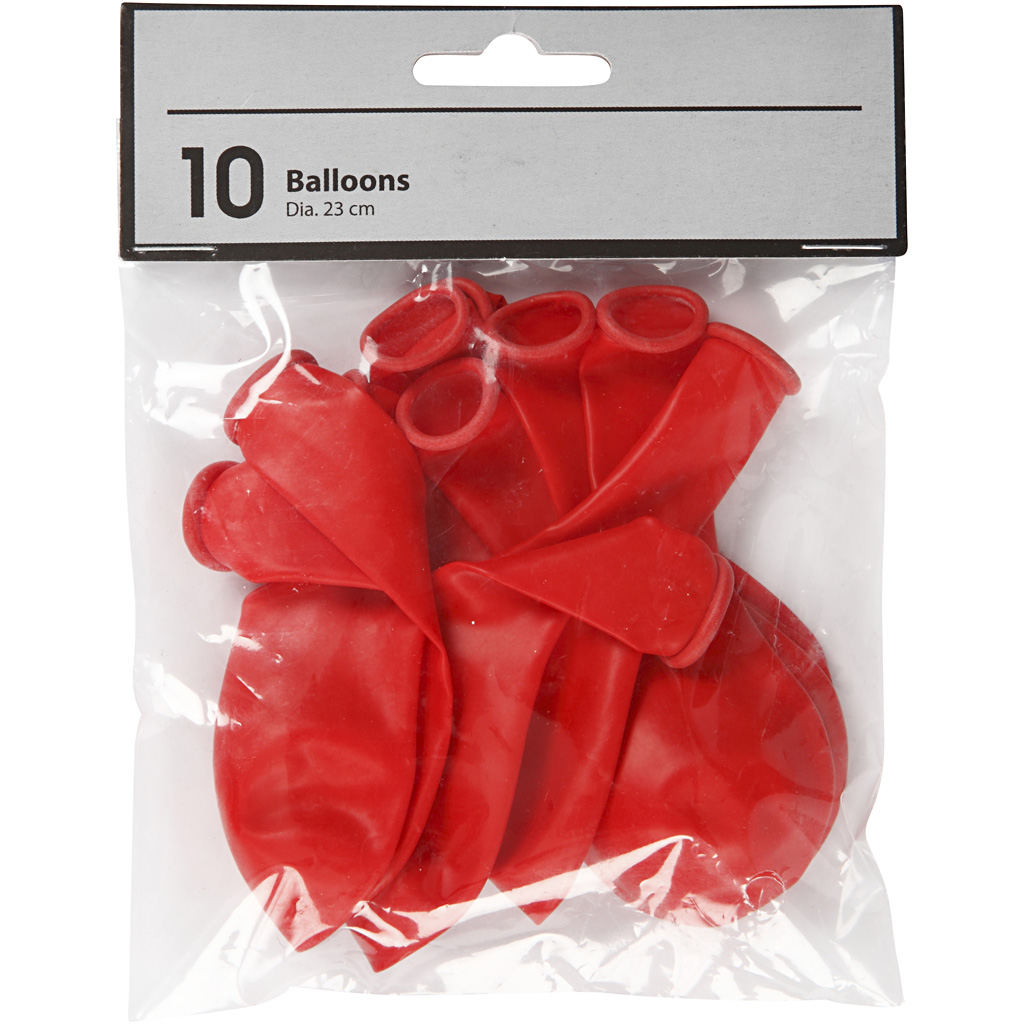 Ballonger Creativ Company Runde 23 cm 10 stk/1 Pk