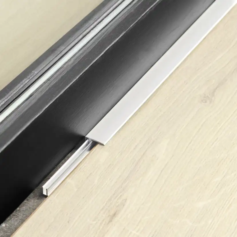 Avslutningslist BerryAlloc A Sølv 2m H7-12,3 mm