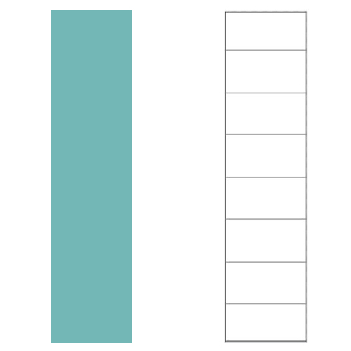 Baderomspanel Fibo 2212-6030 Aquamarine