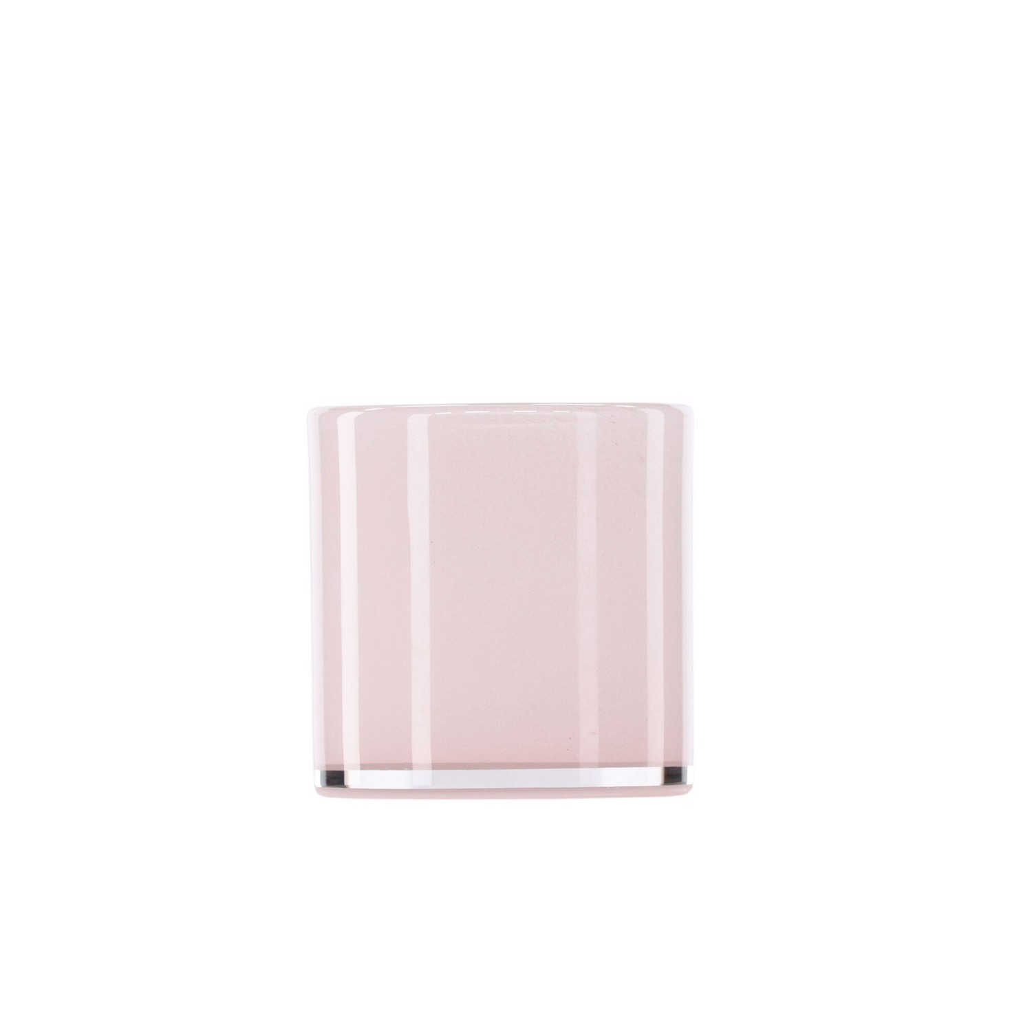 Glora Lantern  - Light Pink- 10*10Hcm Lyserosa, H: 100 mm