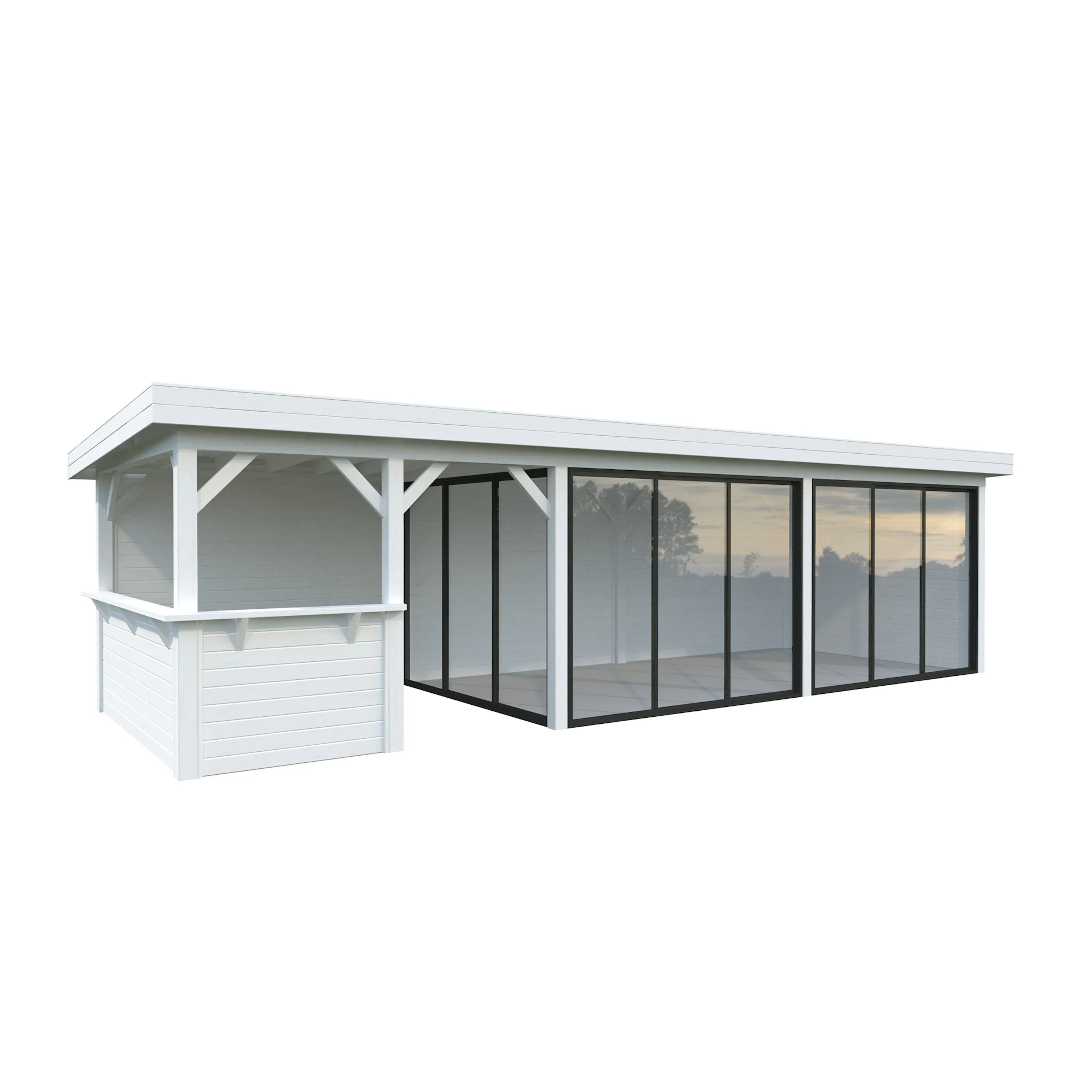 Hagestue Palmako Lenna 24,9 m2 Set 419 Slide