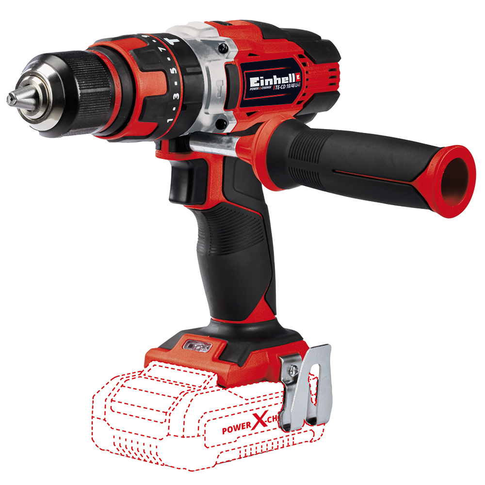 Slagborr/Skruvdragare Einhell TE-CD 18/48 Li-i-Solo