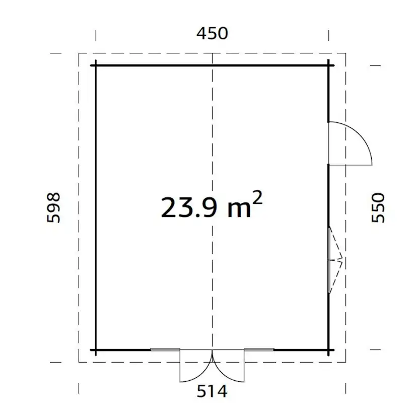 Anneks Palmako Irene 23,9m2