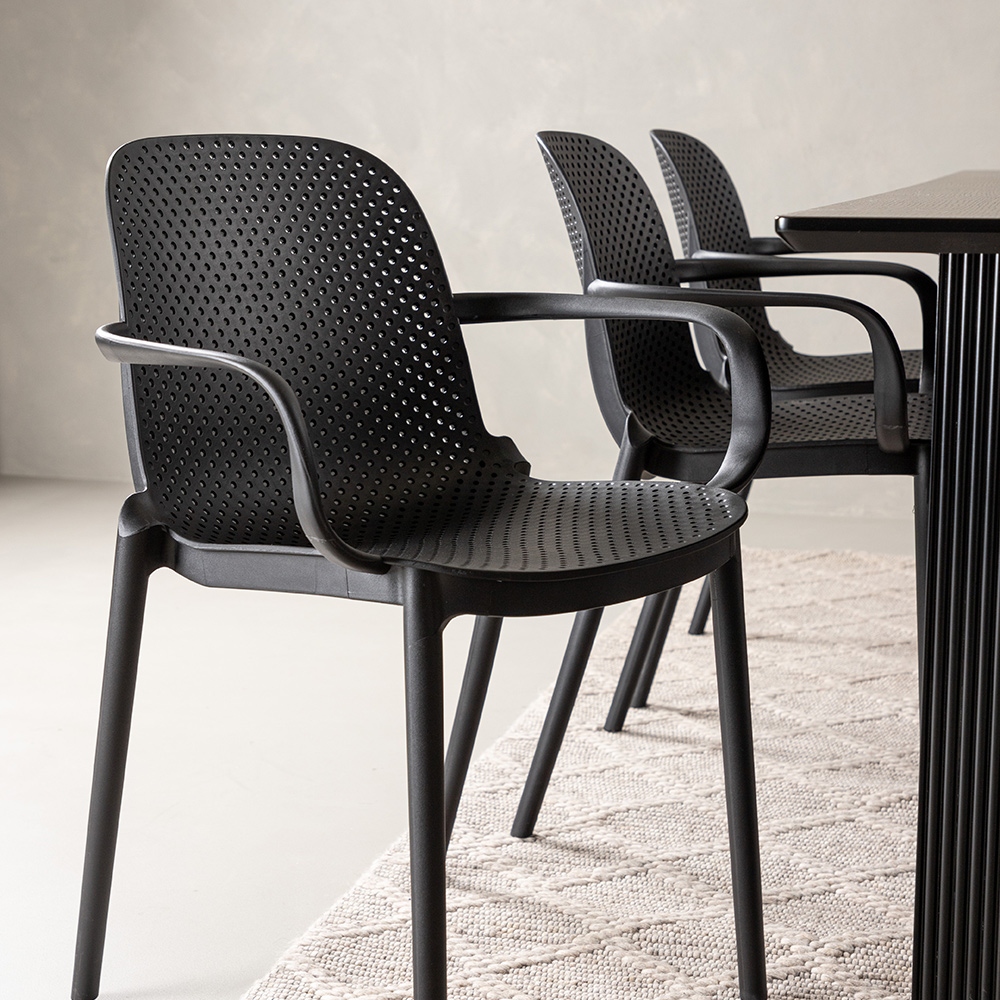 Spisegruppe Venture Home Vail med 6 Baltimore Stoler