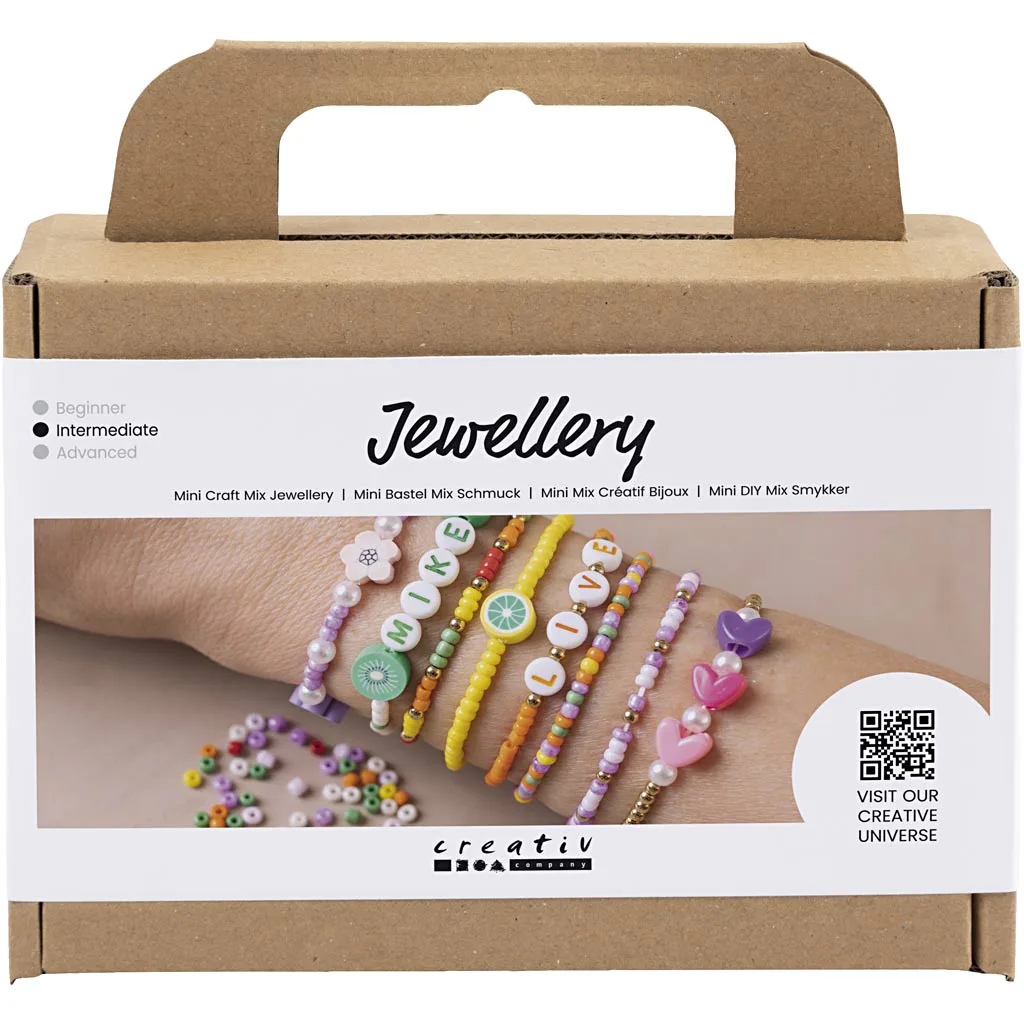 Smykker Creativ Company Mini DIY Mix Fargesterke armbånd
