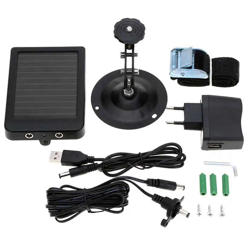 Solpanel Trekker for Viltkamera 9V