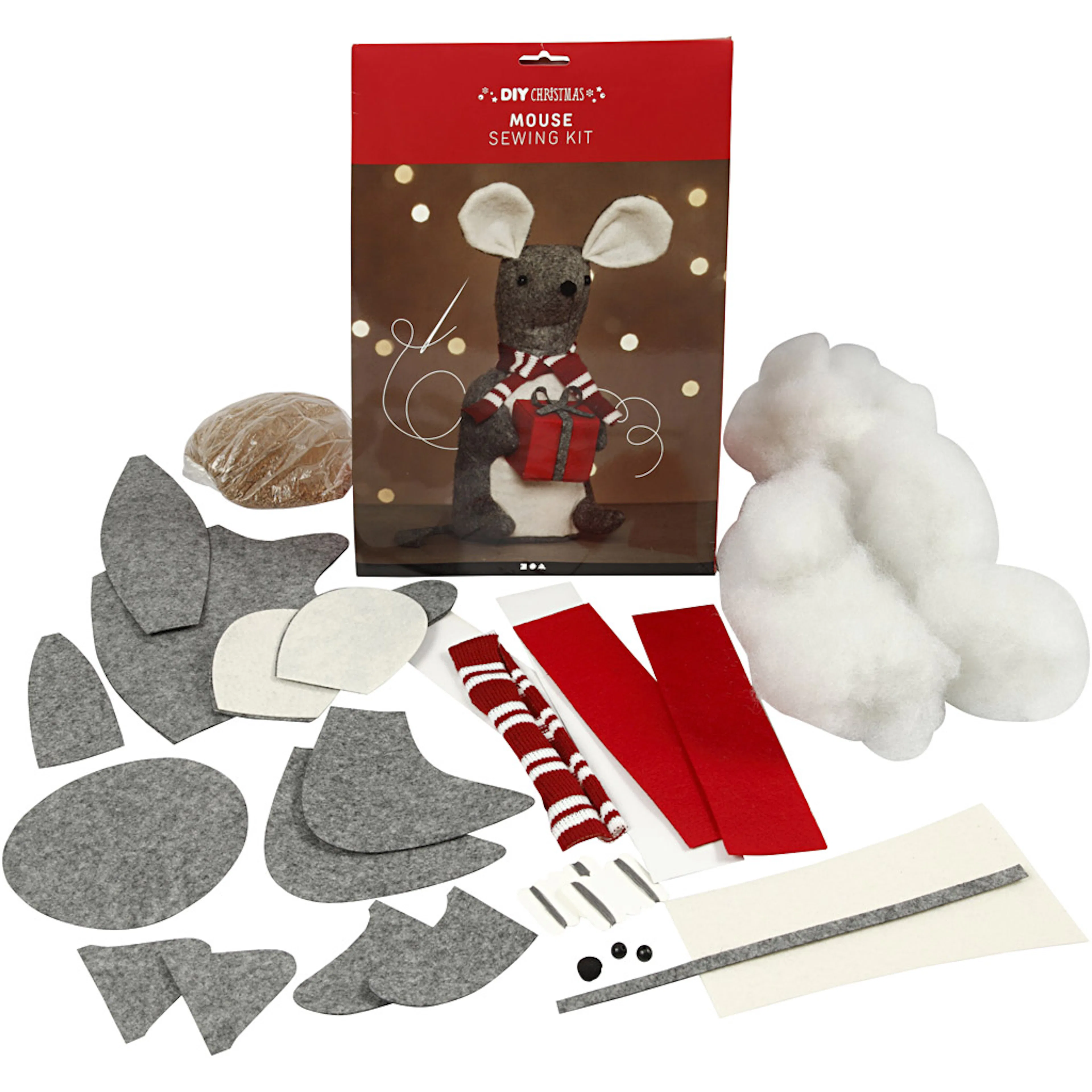 Materiellsett Creativ Company Julemus 1 Sett/Pk