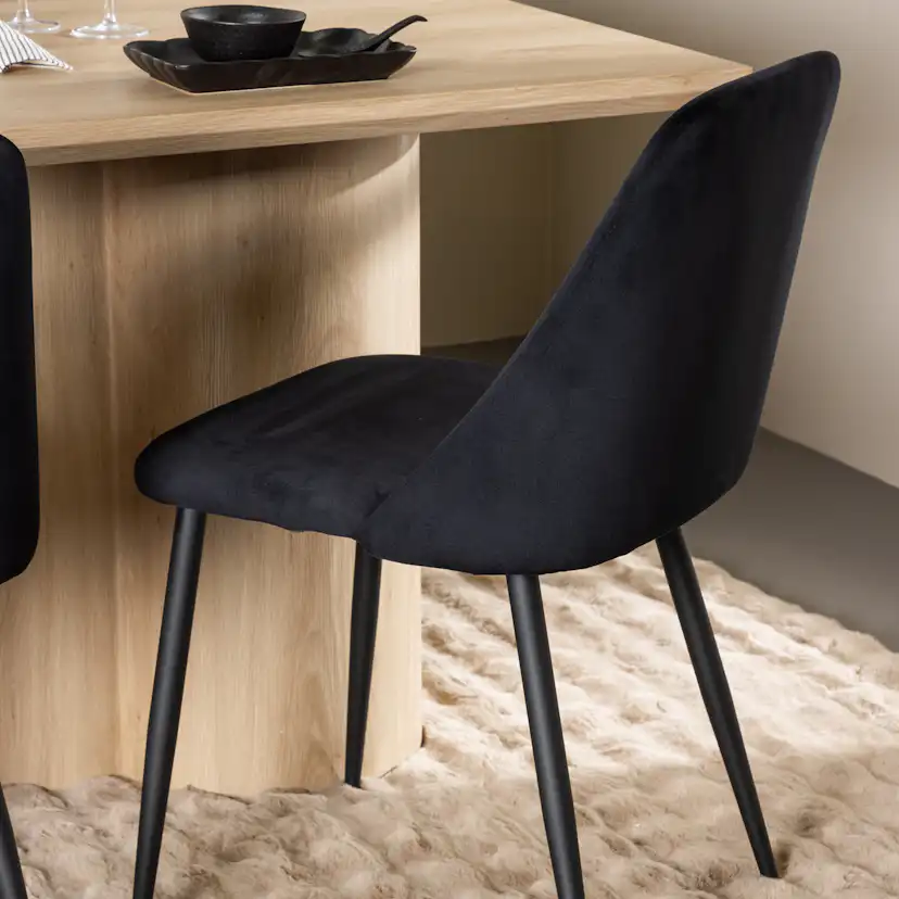 Spisegruppe Venture Home Olivia 210 med 6 stk Night Stoler