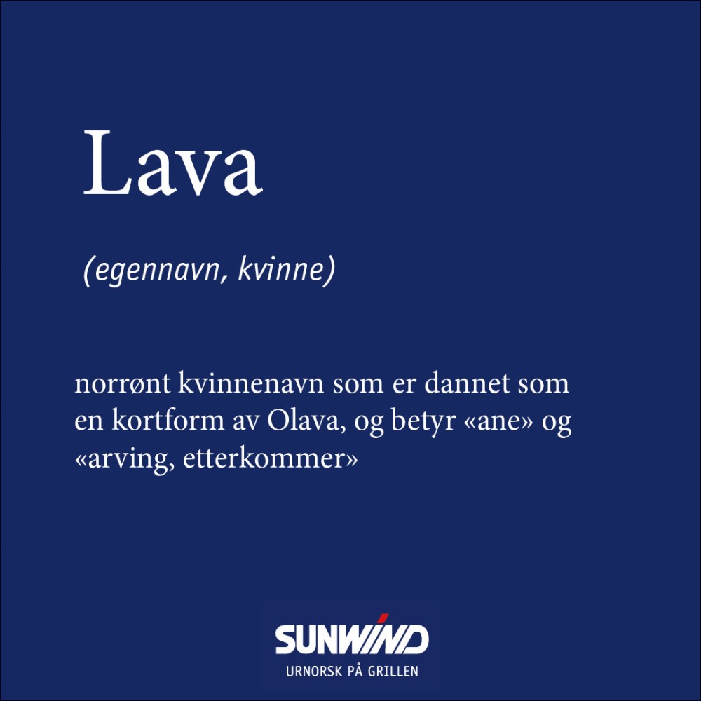 Båltønne Sunwind Lava