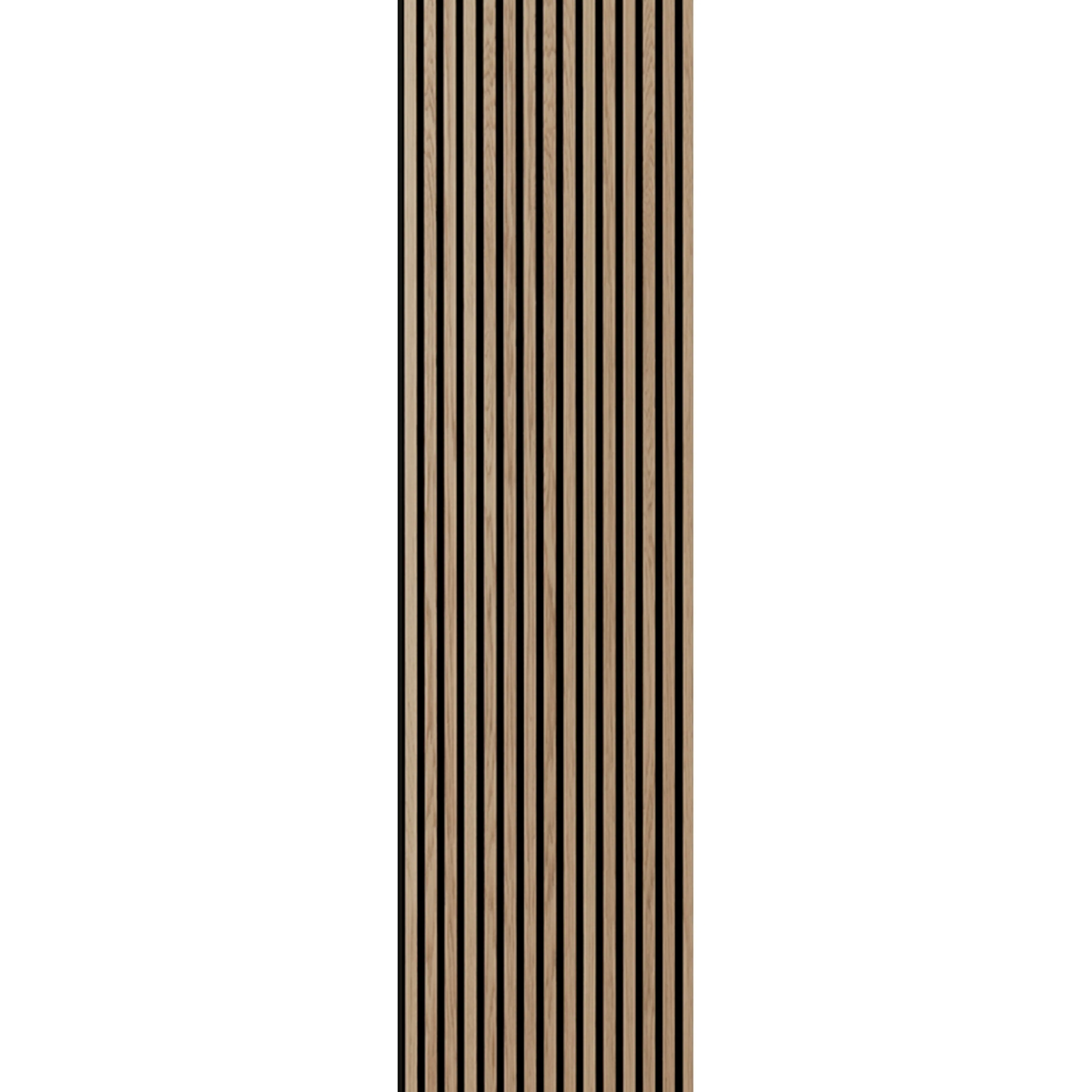 Akustikpanel 244 - Light Oak Variant: Lys Eik, Lengde: 2440 mm, Bredde: 605 mm
