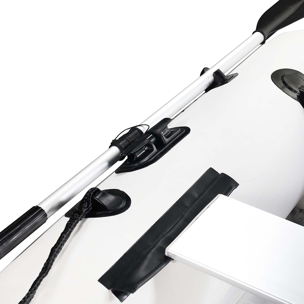 Gummibåt 270cm (0,9 mm PVC), vit Farge Hvit