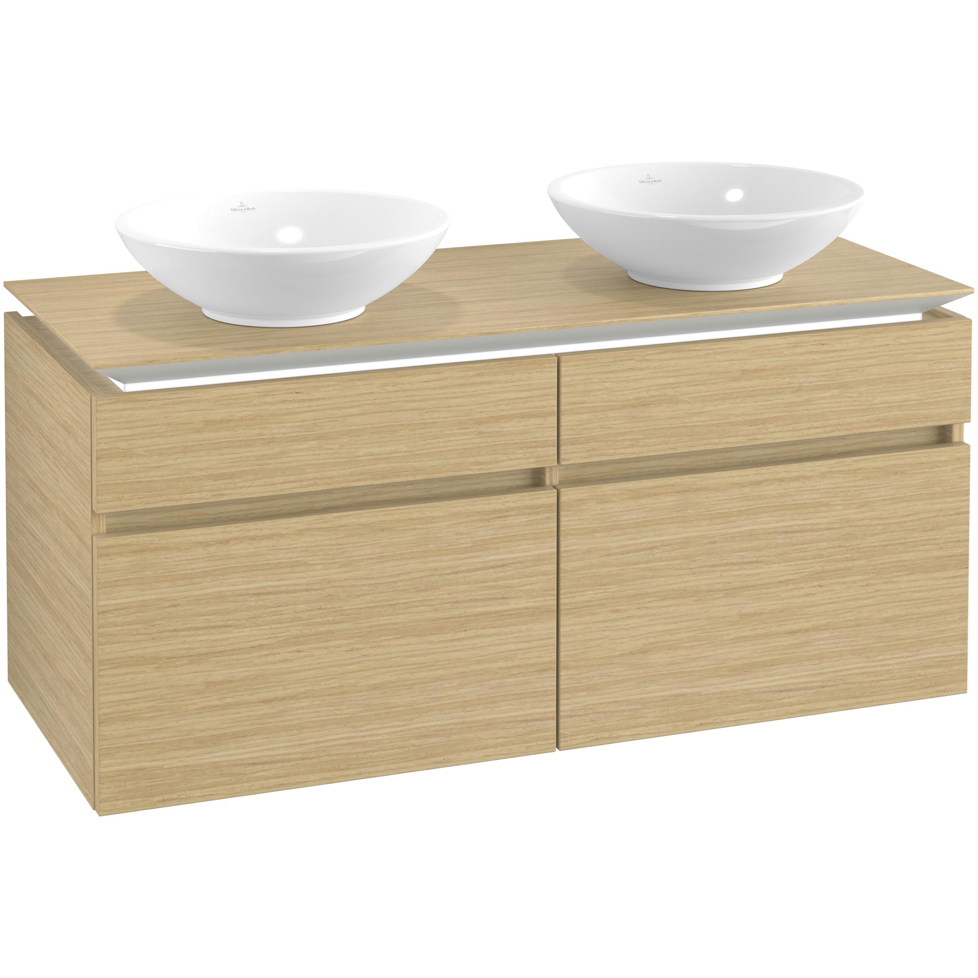Tv&auml;ttst&auml;llssk&aring;p Villeroy & Boch Legato 1200 med 4 L&aring;dor f&ouml;r Tv&aring; Ytmonterade Tv&auml;ttst&auml;ll