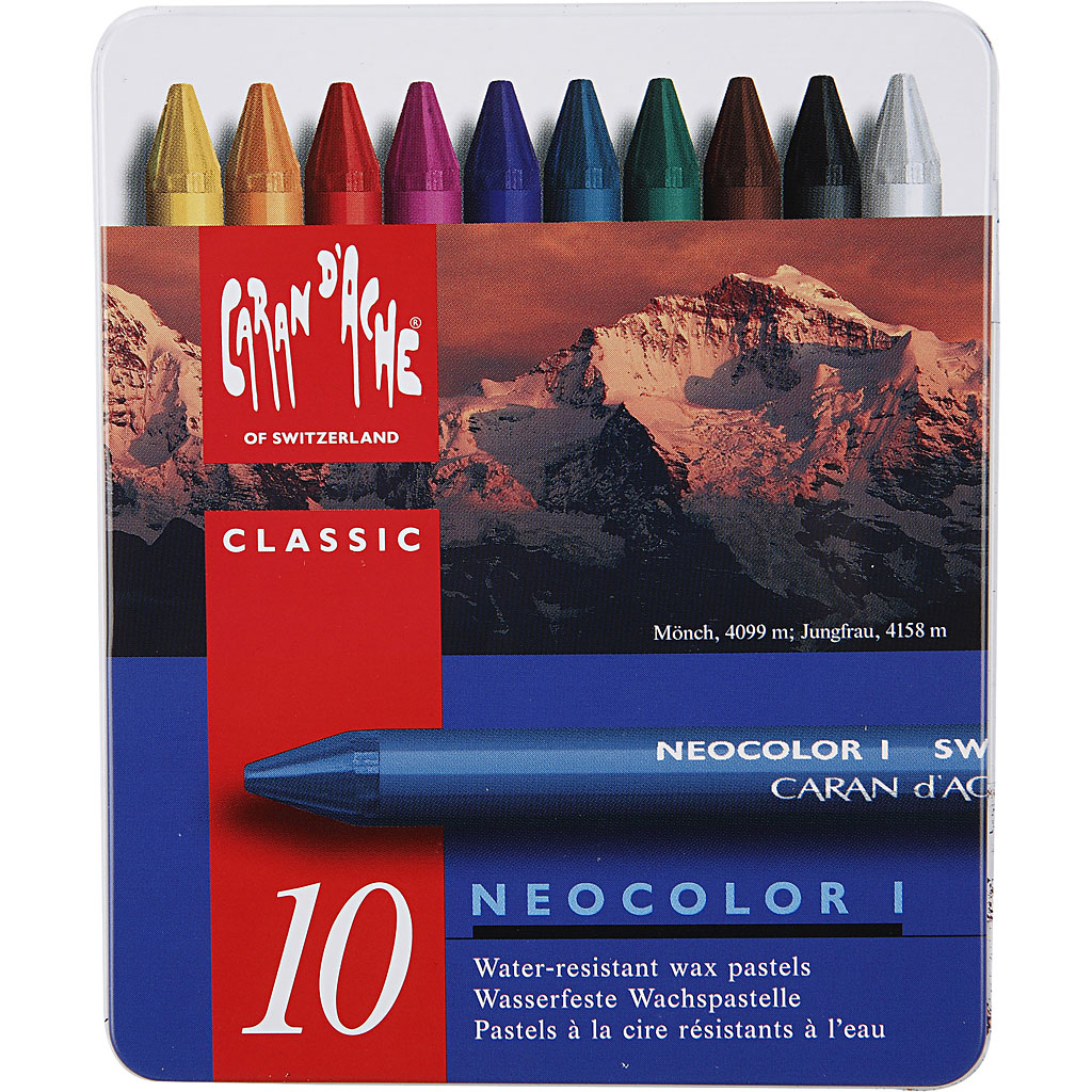 Fargekritt Creativ Company Neocolor med Tykkelse 8 mm 10 stk/1 Pk