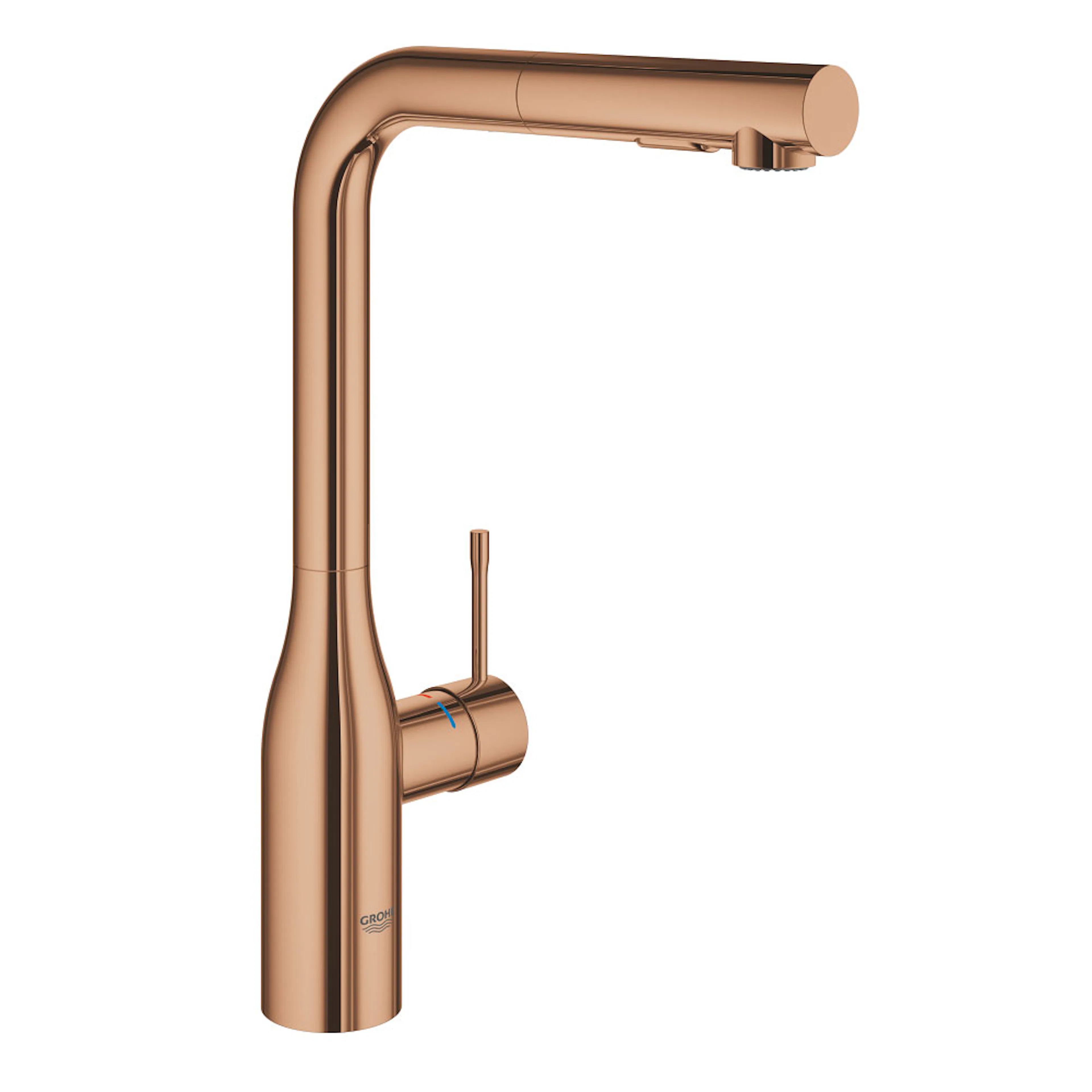 Köksblandare Grohe Essence 30270 med Utdragbar Pip Polerad K Polerad Koppar