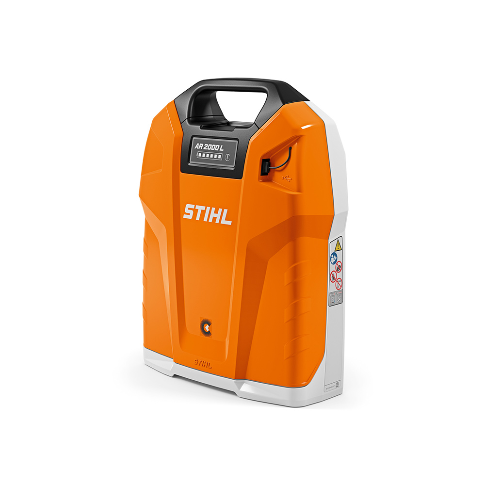 Batteri STIHL AR 2000L Ryggbåren Med Kabel & Adapter