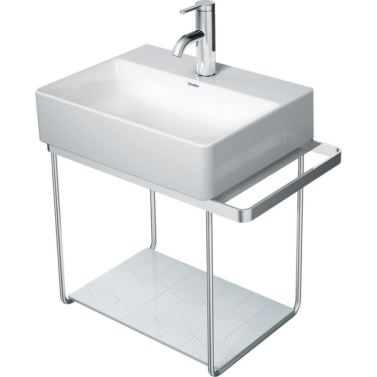Metallkonsoll Duravit DuraSquare Vegghengt til Servant