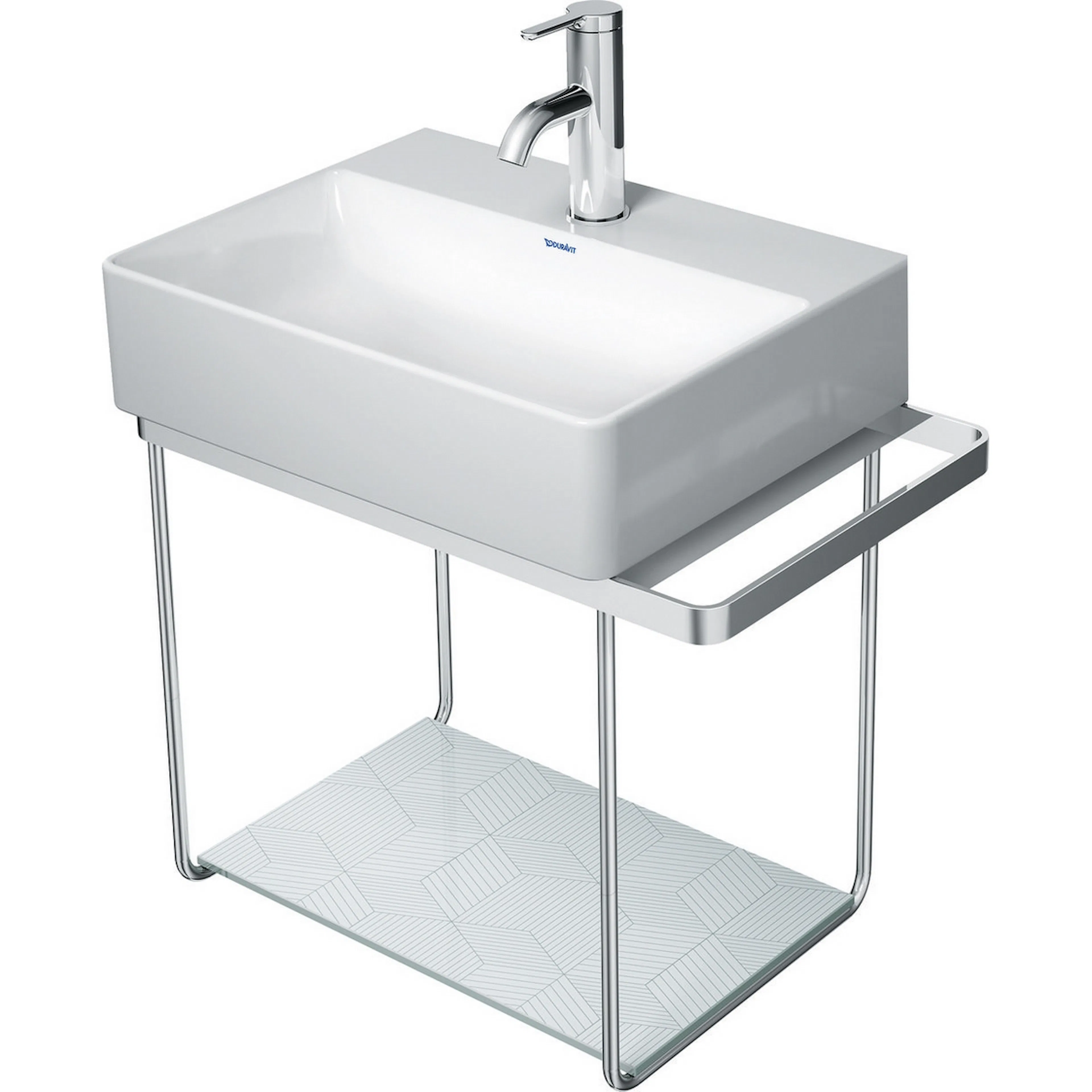 Metallkonsoll Duravit DuraSquare Vegghengt til Servant