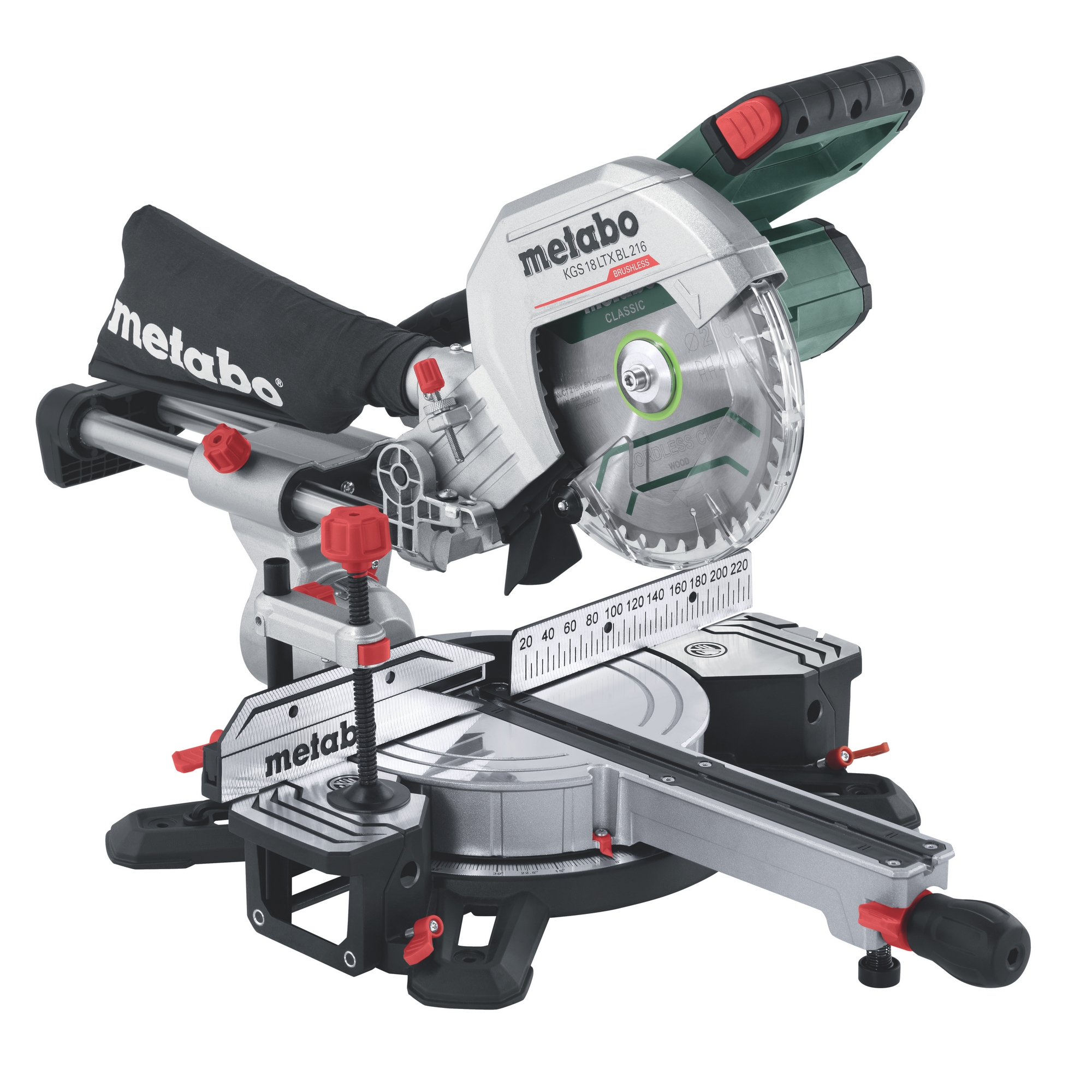 Kapp-/gjæringssag Metabo KGS 18 LTX BL 216 Solo