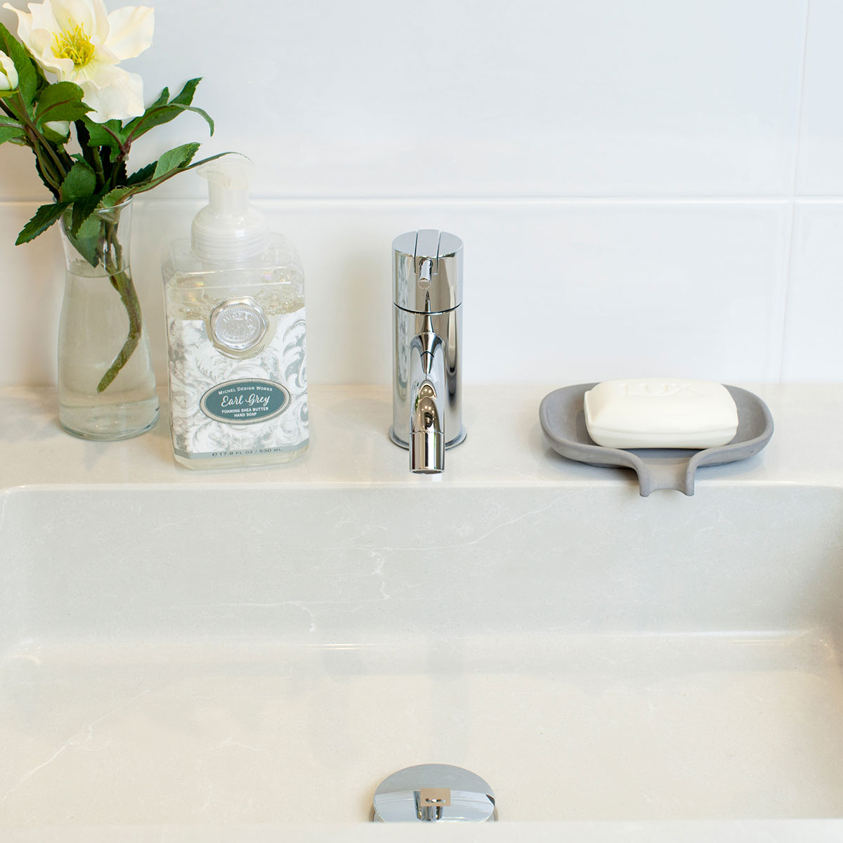 Tvålkopp Bosign Soap Saver Flow Betong