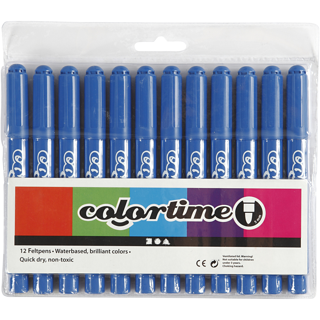 Tusjpenner Creativ Company Colortime Strek 5 mm 1 Pk